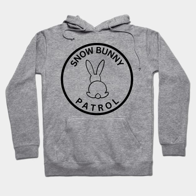 Snow Bunny Patrol Hoodie by Blended Designs